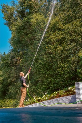 Matador Fire wetting a roofline