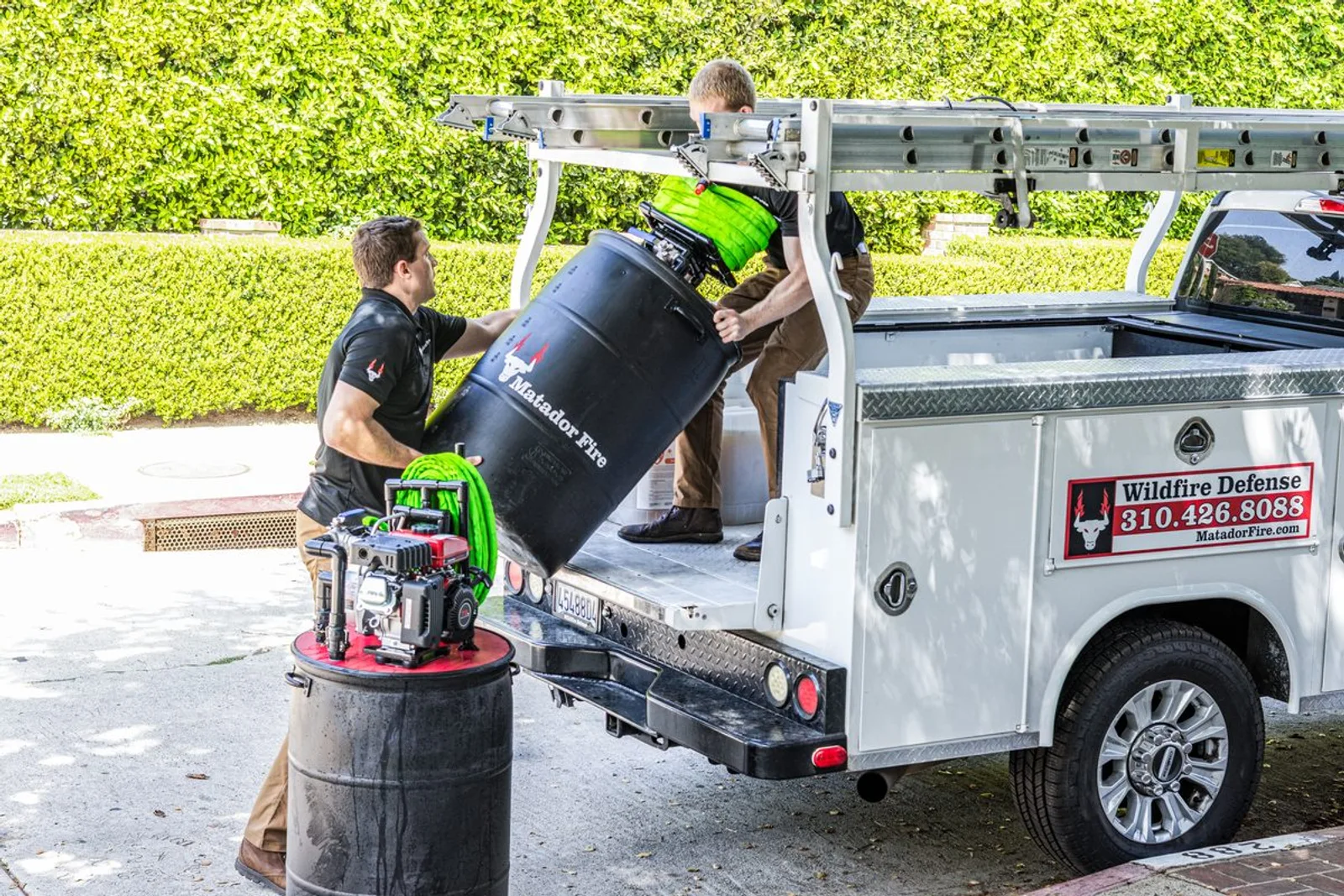 Matador Fire system installation